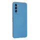 Newface Tecno Camon 18 Kılıf Nano içi Kadife Silikon - Mavi Newface Tecno Camon 18 Kılıf Nano içi Kadife Silikon - Mavi