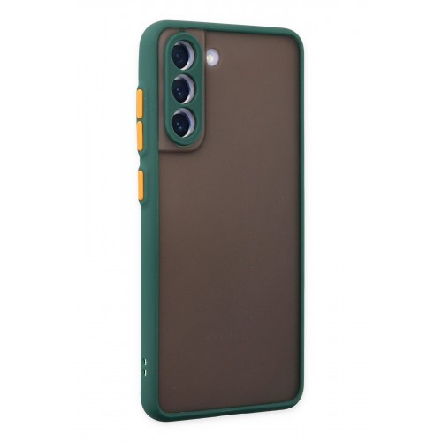 Newface Samsung Galaxy S21 FE Kılıf Montreal Silikon Kapak - Yeşil Newface Samsung Galaxy S21 FE Kılıf Montreal Silikon Kapak - Yeşil