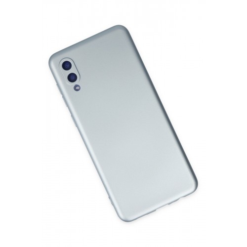 Newface Samsung Galaxy A02 Kılıf Nano içi Kadife Silikon - Sky Blue Newface Samsung Galaxy A02 Kılıf Nano içi Kadife Silikon - Sky Blue