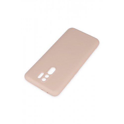 Newface Xiaomi Redmi 9 Kılıf Nano içi Kadife Silikon - Pudra Newface Xiaomi Redmi 9 Kılıf Nano içi Kadife Silikon - Pudra