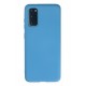 Newface Samsung Galaxy S20 Plus Kılıf Nano içi Kadife Silikon - Mavi Newface Samsung Galaxy S20 Plus Kılıf Nano içi Kadife Silikon - Mavi