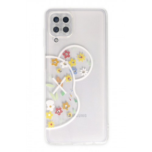 Newface Samsung Galaxy M22 Kılıf Lucky Silikon - Lucky 6