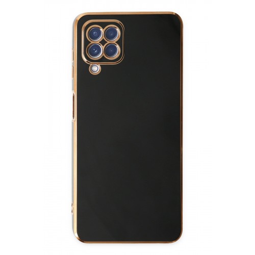 Newface Samsung Galaxy A12 Kılıf Volet Silikon - Siyah Newface Samsung Galaxy A12 Kılıf Volet Silikon - Siyah