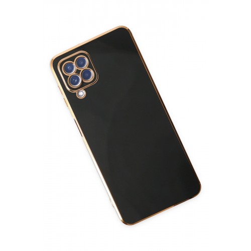 Newface Samsung Galaxy A12 Kılıf Volet Silikon - Siyah Newface Samsung Galaxy A12 Kılıf Volet Silikon - Siyah