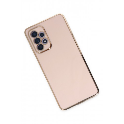 Newface Samsung Galaxy A52 Kılıf Volet Silikon - Pembe Newface Samsung Galaxy A52 Kılıf Volet Silikon - Pembe