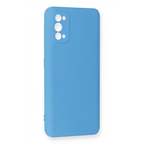 Newface Realme 7 Pro Kılıf Nano içi Kadife Silikon - Mavi Newface Realme 7 Pro Kılıf Nano içi Kadife Silikon - Mavi