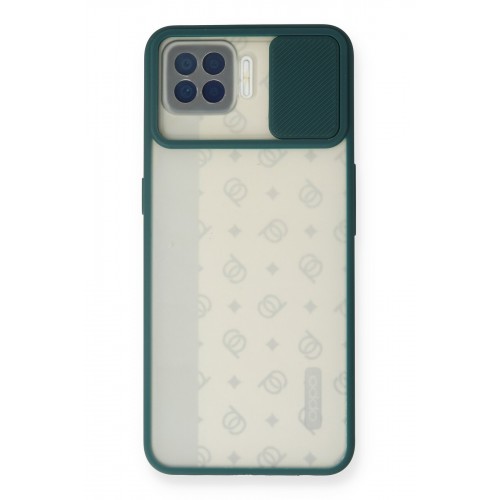 Newface Oppo A73 Kılıf Palm Buzlu Kamera Sürgülü Silikon - Yeşil Newface Oppo A73 Kılıf Palm Buzlu Kamera Sürgülü Silikon - Yeşil