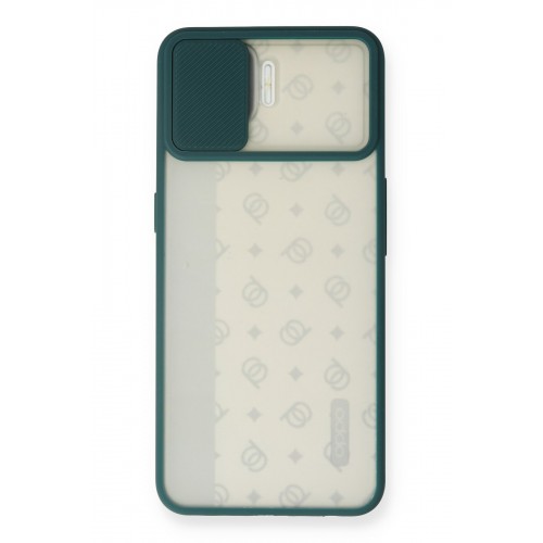 Newface Oppo A73 Kılıf Palm Buzlu Kamera Sürgülü Silikon - Yeşil Newface Oppo A73 Kılıf Palm Buzlu Kamera Sürgülü Silikon - Yeşil