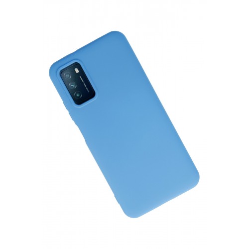 Newface Xiaomi Pocophone M3 Kılıf Nano içi Kadife Silikon - Mavi Newface Xiaomi Pocophone M3 Kılıf Nano içi Kadife Silikon - Mavi