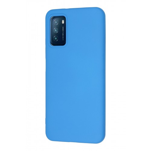Newface Xiaomi Pocophone M3 Kılıf Nano içi Kadife Silikon - Mavi Newface Xiaomi Pocophone M3 Kılıf Nano içi Kadife Silikon - Mavi