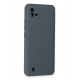Newface Realme C11 2021 Kılıf Nano içi Kadife Silikon - Gri Newface Realme C11 2021 Kılıf Nano içi Kadife Silikon - Gri