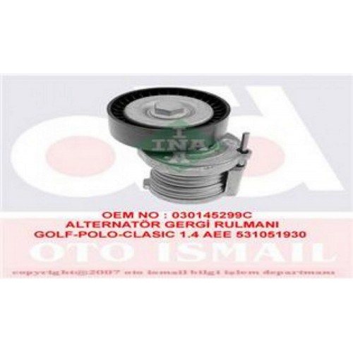 ALTERNATÖR GERGİ RULMANI KÜTÜKLÜ POLO-GOLF4-BORA 1.6-1.4-1.6 16V AEE-ALM-AFH-AHW-BBY-BKY-BBZ-BCB ALTERNATÖR GERGİ RULMANI KÜTÜKLÜ POLO-GOLF4-BORA 1.6-1.4-1.6 16V AEE-ALM-AFH-AHW-BBY-BKY-BBZ-BCB