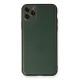 Newface iPhone 11 Pro Kılıf Coco Deri Silikon Kapak - Yeşil Newface iPhone 11 Pro Kılıf Coco Deri Silikon Kapak - Yeşil