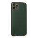 Newface iPhone 11 Pro Kılıf Coco Deri Silikon Kapak - Yeşil Newface iPhone 11 Pro Kılıf Coco Deri Silikon Kapak - Yeşil