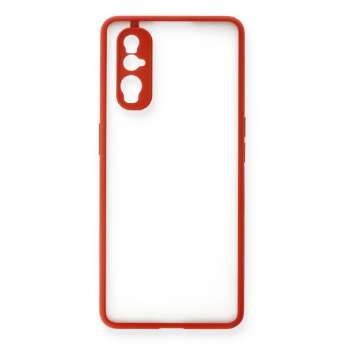 Newface Oppo Find X2 Kılıf Montreal Silikon Kapak - Kırmızı Newface Oppo Find X2 Kılıf Montreal Silikon Kapak - Kırmızı