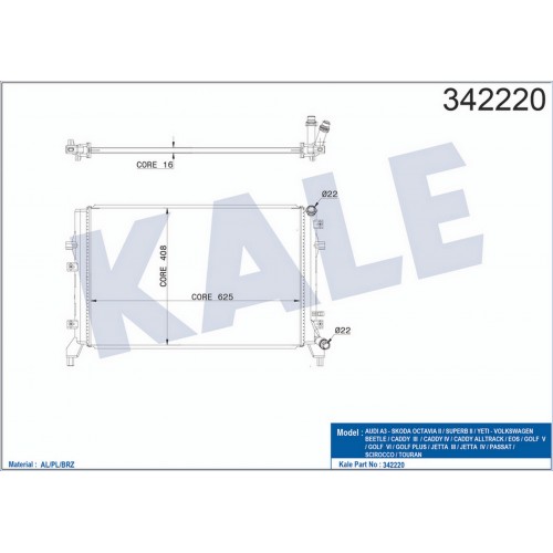 RADYATÖR VW CADDY III-EOS-GOLF PLUS-GOLF V-VI-JETTA III-JETTA IV-PASSAT-SCIROCCO-TOURAN AL-PL-BRZ RADYATÖR VW CADDY III-EOS-GOLF PLUS-GOLF V-VI-JETTA III-JETTA IV-PASSAT-SCIROCCO-TOURAN AL-PL-BRZ
