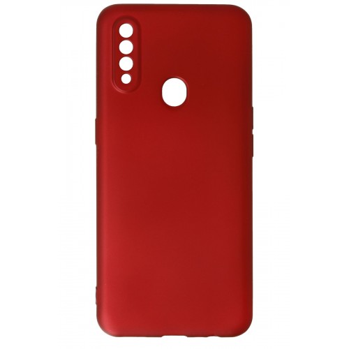 Newface Oppo A31 Kılıf Premium Rubber Silikon - Bordo Newface Oppo A31 Kılıf Premium Rubber Silikon - Bordo