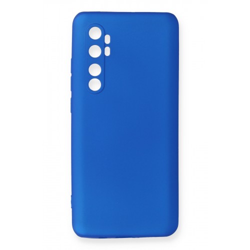 Newface Xiaomi Mi Note 10 Lite Kılıf Premium Rubber Silikon - Mavi Newface Xiaomi Mi Note 10 Lite Kılıf Premium Rubber Silikon - Mavi