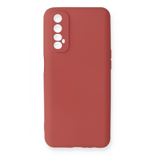 Newface Realme 7 Kılıf Premium Rubber Silikon - Kiremit Newface Realme 7 Kılıf Premium Rubber Silikon - Kiremit