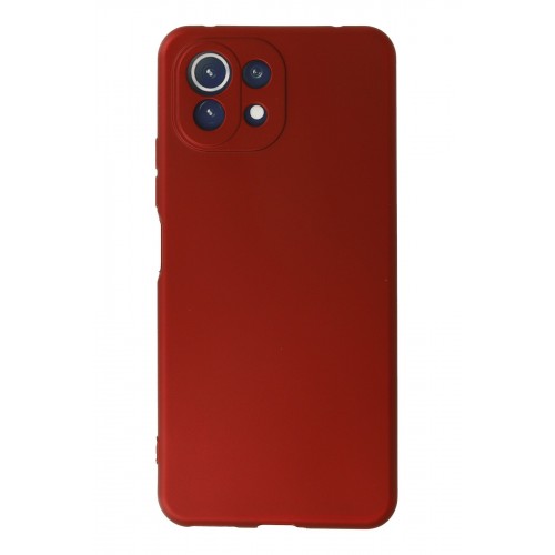 Newface Xiaomi Mİ 11 Lite Kılıf Premium Rubber Silikon - Kırmızı Newface Xiaomi Mİ 11 Lite Kılıf Premium Rubber Silikon - Kırmızı