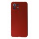 Newface Xiaomi Mİ 11 Lite Kılıf Premium Rubber Silikon - Kırmızı Newface Xiaomi Mİ 11 Lite Kılıf Premium Rubber Silikon - Kırmızı