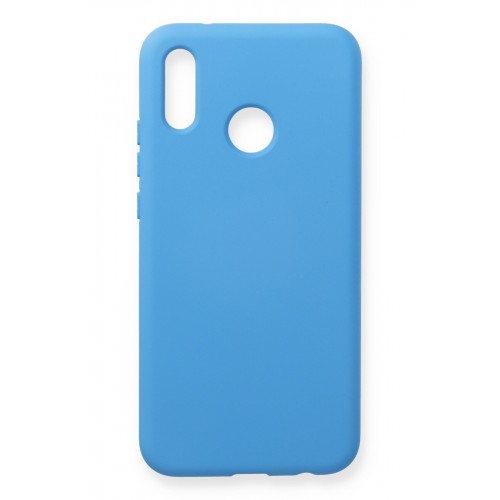 Newface Huawei P20 Lite Kılıf Nano içi Kadife Silikon - Mavi Newface Huawei P20 Lite Kılıf Nano içi Kadife Silikon - Mavi