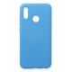 Newface Huawei P20 Lite Kılıf Nano içi Kadife Silikon - Mavi Newface Huawei P20 Lite Kılıf Nano içi Kadife Silikon - Mavi