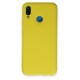 Newface Huawei P20 Lite Kılıf Nano içi Kadife Silikon - Sarı Newface Huawei P20 Lite Kılıf Nano içi Kadife Silikon - Sarı