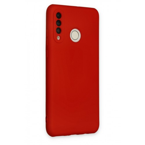 Newface Huawei P30 Lite Kılıf Nano içi Kadife Silikon - Kırmızı Newface Huawei P30 Lite Kılıf Nano içi Kadife Silikon - Kırmızı