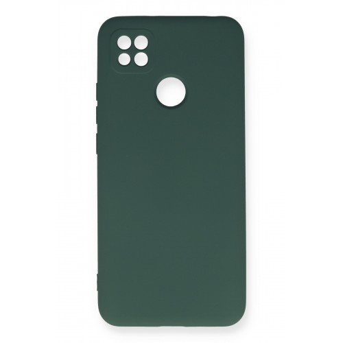 Newface Xiaomi Redmi 9C Kılıf Nano içi Kadife Silikon - Koyu Yeşil Newface Xiaomi Redmi 9C Kılıf Nano içi Kadife Silikon - Koyu Yeşil