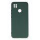 Newface Xiaomi Redmi 9C Kılıf Nano içi Kadife Silikon - Koyu Yeşil Newface Xiaomi Redmi 9C Kılıf Nano içi Kadife Silikon - Koyu Yeşil