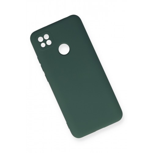 Newface Xiaomi Redmi 9C Kılıf Nano içi Kadife Silikon - Koyu Yeşil Newface Xiaomi Redmi 9C Kılıf Nano içi Kadife Silikon - Koyu Yeşil