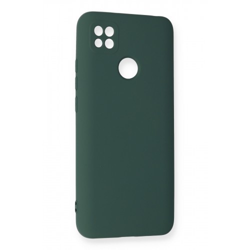 Newface Xiaomi Redmi 9C Kılıf Nano içi Kadife Silikon - Koyu Yeşil Newface Xiaomi Redmi 9C Kılıf Nano içi Kadife Silikon - Koyu Yeşil
