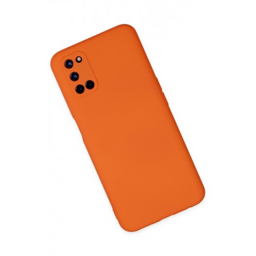 Newface Oppo A52 Kılıf Nano içi Kadife Silikon - Turuncu Newface Oppo A52 Kılıf Nano içi Kadife Silikon - Turuncu
