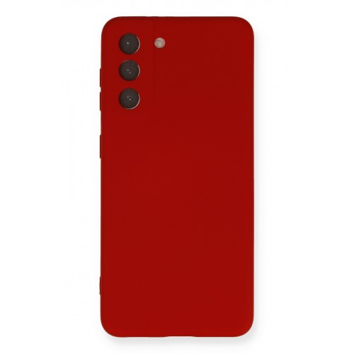 Newface Samsung Galaxy S21 Kılıf Nano içi Kadife Silikon - Kırmızı Newface Samsung Galaxy S21 Kılıf Nano içi Kadife Silikon - Kırmızı
