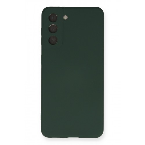 Newface Samsung Galaxy S21 Kılıf Nano içi Kadife Silikon - Koyu Yeşil Newface Samsung Galaxy S21 Kılıf Nano içi Kadife Silikon - Koyu Yeşil