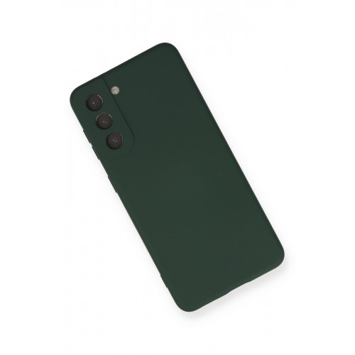 Newface Samsung Galaxy S21 Kılıf Nano içi Kadife Silikon - Koyu Yeşil Newface Samsung Galaxy S21 Kılıf Nano içi Kadife Silikon - Koyu Yeşil