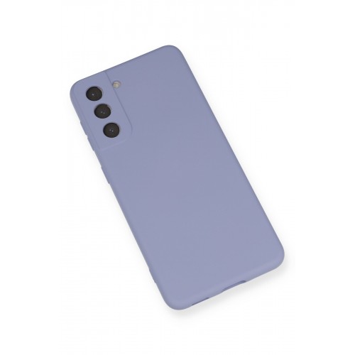 Newface Samsung Galaxy S21 Kılıf Nano içi Kadife Silikon - Lila Newface Samsung Galaxy S21 Kılıf Nano içi Kadife Silikon - Lila