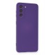 Newface Samsung Galaxy S21 Kılıf Nano içi Kadife Silikon - Mor Newface Samsung Galaxy S21 Kılıf Nano içi Kadife Silikon - Mor