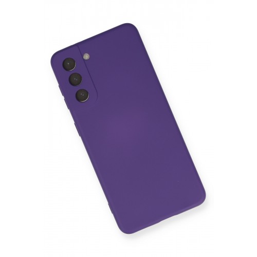 Newface Samsung Galaxy S21 Kılıf Nano içi Kadife Silikon - Mor Newface Samsung Galaxy S21 Kılıf Nano içi Kadife Silikon - Mor