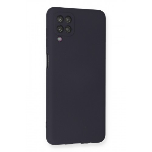 Newface Samsung Galaxy A12 Kılıf Nano içi Kadife Silikon - Lacivert Newface Samsung Galaxy A12 Kılıf Nano içi Kadife Silikon - Lacivert