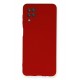 Newface Samsung Galaxy M12 Kılıf Nano içi Kadife Silikon - Kırmızı Newface Samsung Galaxy M12 Kılıf Nano içi Kadife Silikon - Kırmızı