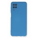 Newface Samsung Galaxy M12 Kılıf Nano içi Kadife Silikon - Mavi Newface Samsung Galaxy M12 Kılıf Nano içi Kadife Silikon - Mavi