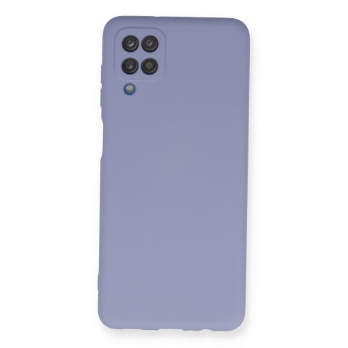 Newface Samsung Galaxy M12 Kılıf Nano içi Kadife Silikon - Lila Newface Samsung Galaxy M12 Kılıf Nano içi Kadife Silikon - Lila