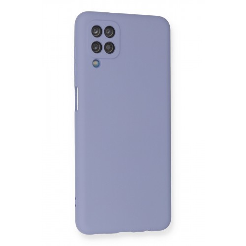Newface Samsung Galaxy M12 Kılıf Nano içi Kadife Silikon - Lila Newface Samsung Galaxy M12 Kılıf Nano içi Kadife Silikon - Lila