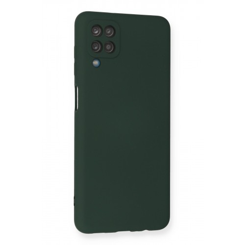 Newface Samsung Galaxy M12 Kılıf Nano içi Kadife Silikon - Koyu Yeşil Newface Samsung Galaxy M12 Kılıf Nano içi Kadife Silikon - Koyu Yeşil
