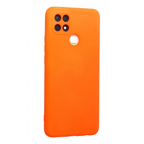 Newface Oppo A15 Kılıf Nano içi Kadife Silikon - Turuncu Newface Oppo A15 Kılıf Nano içi Kadife Silikon - Turuncu