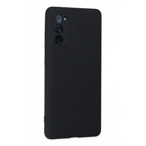 Newface Samsung Galaxy S20 FE Kılıf Nano içi Kadife Silikon - Lacivert Newface Samsung Galaxy S20 FE Kılıf Nano içi Kadife Silikon - Lacivert