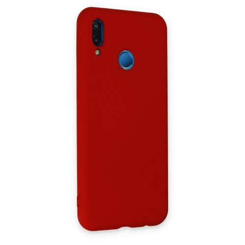 Newface Huawei P20 Lite Kılıf Nano içi Kadife Silikon - Kırmızı Newface Huawei P20 Lite Kılıf Nano içi Kadife Silikon - Kırmızı