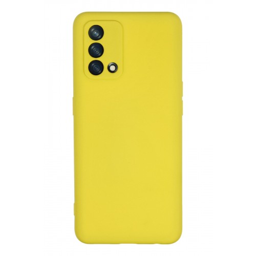 Newface Oppo A74 4G Kılıf Nano içi Kadife Silikon - Sarı Newface Oppo A74 4G Kılıf Nano içi Kadife Silikon - Sarı